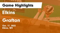 Elkins  vs Grafton  Game Highlights - Oct. 17, 2023