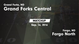 Matchup: Grand Forks Central vs. Fargo North  2016