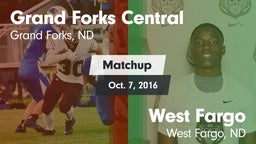Matchup: Grand Forks Central vs. West Fargo  2016