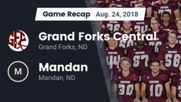Recap: Grand Forks Central  vs. Mandan  2018
