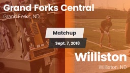 Matchup: GR Central vs. Williston  2018