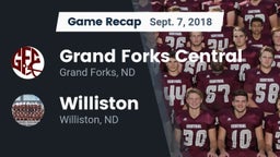 Recap: Grand Forks Central  vs. Williston  2018
