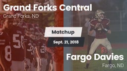 Matchup: GR Central vs. Fargo Davies  2018