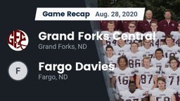 Recap: Grand Forks Central  vs. Fargo Davies  2020
