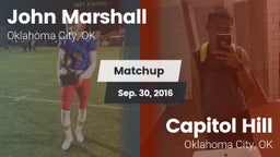 Matchup: John Marshall High vs. Capitol Hill  2016