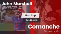 Matchup: John Marshall High vs. Comanche  2016