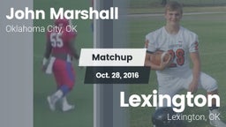 Matchup: John Marshall High vs. Lexington  2016