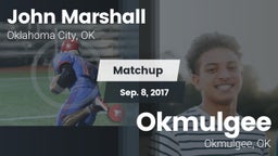 Matchup: John Marshall High vs. Okmulgee  2017