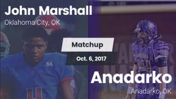 Matchup: John Marshall High vs. Anadarko  2017