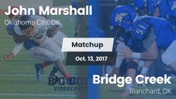 Matchup: John Marshall High vs. Bridge Creek  2017