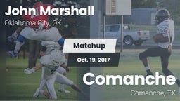 Matchup: John Marshall High vs. Comanche  2017