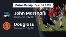 Recap: John Marshall  vs. Douglass  2018