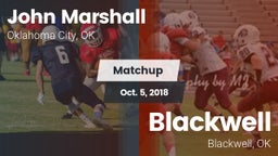 Matchup: John Marshall High vs. Blackwell  2018