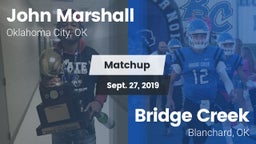 Matchup: John Marshall High vs. Bridge Creek  2019