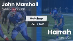 Matchup: John Marshall High vs. Harrah  2020