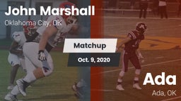 Matchup: John Marshall High vs. Ada  2020