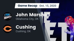 Recap: John Marshall  vs. Cushing  2020