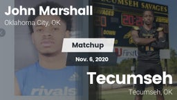 Matchup: John Marshall High vs. Tecumseh  2020