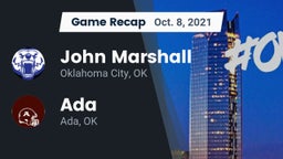 Recap: John Marshall  vs. Ada  2021