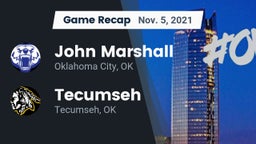 Recap: John Marshall  vs. Tecumseh  2021
