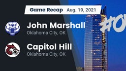 Recap: John Marshall  vs. Capitol Hill  2021