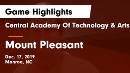 Central Academy Of Technology & Arts vs Mount Pleasant  Game Highlights - Dec. 17, 2019