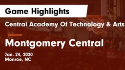 Central Academy Of Technology & Arts vs Montgomery Central  Game Highlights - Jan. 24, 2020