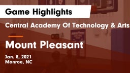 Central Academy Of Technology & Arts vs Mount Pleasant  Game Highlights - Jan. 8, 2021