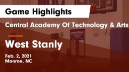 Central Academy Of Technology & Arts vs West Stanly Game Highlights - Feb. 2, 2021