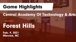 Central Academy Of Technology & Arts vs Forest Hills  Game Highlights - Feb. 9, 2021