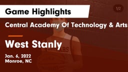 Central Academy Of Technology & Arts vs West Stanly Game Highlights - Jan. 6, 2022