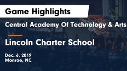 Central Academy Of Technology & Arts vs Lincoln Charter School Game Highlights - Dec. 6, 2019