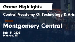 Central Academy Of Technology & Arts vs Montgomery Central Game Highlights - Feb. 14, 2020