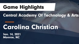 Central Academy Of Technology & Arts vs Carolina Christian Game Highlights - Jan. 14, 2021