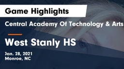 Central Academy Of Technology & Arts vs West Stanly HS Game Highlights - Jan. 28, 2021