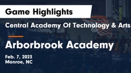 Central Academy Of Technology & Arts vs Arborbrook Academy  Game Highlights - Feb. 7, 2023