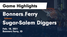 Bonners Ferry  vs Sugar-Salem Diggers Game Highlights - Feb. 18, 2021