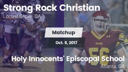 Matchup: Strong Rock vs. Holy Innocents' Episcopal School 2017