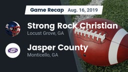Recap: Strong Rock Christian  vs. Jasper County  2019