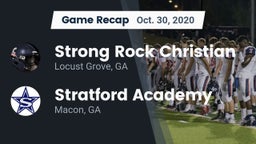 Recap: Strong Rock Christian  vs. Stratford Academy  2020