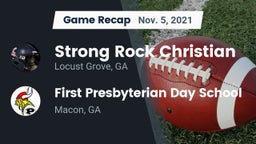 Recap: Strong Rock Christian  vs. First Presbyterian Day School 2021