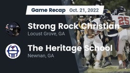 Recap: Strong Rock Christian  vs. The Heritage School 2022