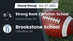 Recap: Strong Rock Christian School vs. Brookstone School 2023