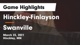 Hinckley-Finlayson  vs Swanville  Game Highlights - March 23, 2021