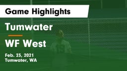 Tumwater  vs WF West  Game Highlights - Feb. 23, 2021
