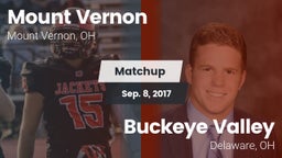Matchup: Mount Vernon High vs. Buckeye Valley  2017