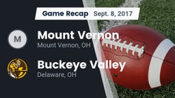 Recap: Mount Vernon  vs. Buckeye Valley  2017