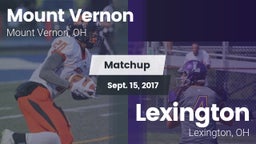 Matchup: Mount Vernon High vs. Lexington  2017