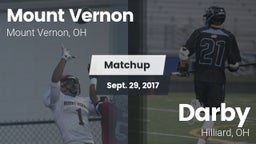 Matchup: Mount Vernon High vs. Darby  2017