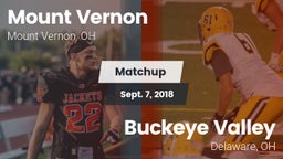 Matchup: Mount Vernon High vs. Buckeye Valley  2018